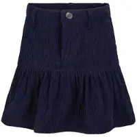 Vilje & Ve Aurora Cord Skjørt Classic Navy (134 / 9 år)