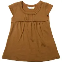 Joha Single Wool Pinafore Kjole Copper (120 / 6-7 år)