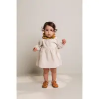 MarMar COPENHAGEN MarMar Kjole Dawson Cotton Seersucker Grey Sand Gingham (98 /3 år)