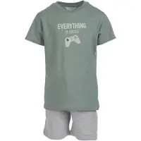 SALTO Control Shorts sett Oliven (146/152)