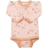 Joha Fox Ull Bomull Body Peach (100 / 3-4 år)
