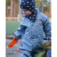 Kattnakken Baby Regndress Dugg Mjuk Blå (92 / 2 år)