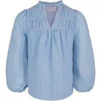 Vilje & Ve Lillian Bluse Blue (170 / 15-16 år)