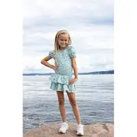 Vilje & Ve Milla Skjørt Med Blomsterprint Heaven Blue (128 / 8 år)