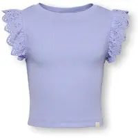 Only Kids Drea Bluse Regular Fit Sweet Lavender Emb / Dtm (98 /3 år)