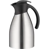 Alfi 0787205150, Karaffel, 1,5 L, Svart, Rustfritt stål, Rustfritt stål, Rund, Bono