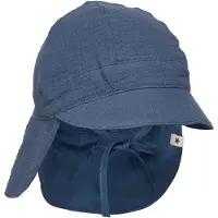 Huttelihut Legionær Hatt - Muslin - Bering Sea - - 6-12 md - Solhatt