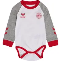 Hummel Body I/e - hmlMINI DBU - Hvit - - 1 år (80) - Langermet Body