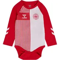 Hummel Body I/e - hmlMINI DBU Stripete - Tango Red - - 1 år (80) - Langermet Body