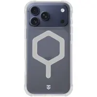 Tactical iPhone 17 Pro Max MagForce Hexagon-deksel - MagSafe-kompatibel - hvit / Gjennomsiktig