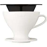 Hario keramisk dripper W60-02 hvit