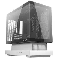 Darkflash F1 PC-kabinett (hvit) + 6 ARGB-vifter