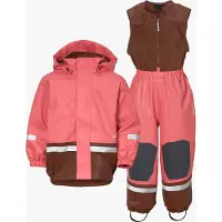 Didriksons Boardman Kids Regnsett Peach Rose (100 / 3-4 år)