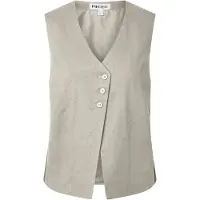 Pieces Pcawace Linen Blend Vest