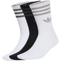 Adidas Originals 3 Stripes Glitter Crewsokker 3 Par