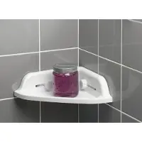 Douceur D`Interieur baderomshylle 25 x 25 cm med sugekopper
