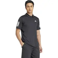 Adidas Club 3 Stripes Kortermet Poloskjorte