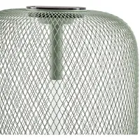 LUCANDE LED-solcellelampe med jordspyd, Faylen, salviegrønn, IP65
