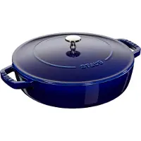 Staub 40511-476-0 gryte med lokk, støpejern, mørkeblå (40511-476-0)