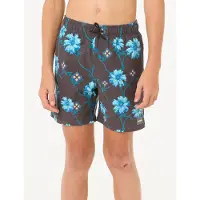 Rip Curl Surf Revival Floral Volley Kids Boardshorts svart