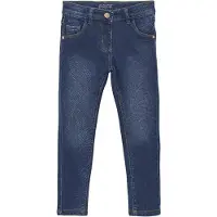 Minymo Bukser - Stretch Slim Fit - Blå Denim - - 4 år (104) - Jeans