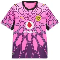 Puma Borussia Dortmund 26/27 Goalkeeper Jersey Men, Clothing, Purple Pop/Pink Pixel, XS
