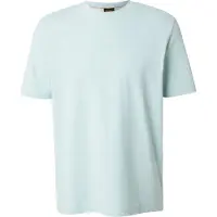 BOSS for man. 50473278 Turquoise stretch cotton T-shirt (S), Casual, Short sleeve