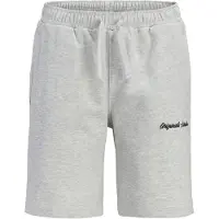 Jack & Jones joggeshorts - JpstKarl - White Melert - - 10 år (140) - Shorts