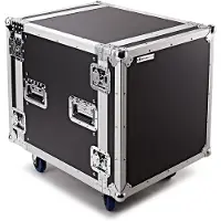Trojan Pro 12U Heavy-Duty Wheeled Rack Flight Case