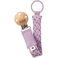 BIBS Smokkesnor - Flette - Sky/Mauve - - OneSize - Smokkebånd