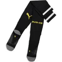 Puma Borussia Dortmund 26/27 Socks Men, Clothing, Black/Faster Yellow, 39-42
