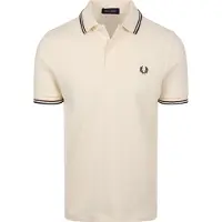 Fred perry Poo Twin Tipped M3600 Ecru 84A Off-white Størrese
