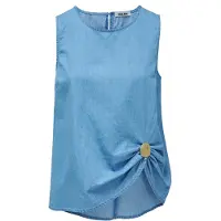 Salsa Jeans 21010893 Ermeløs Bluse