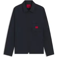 HUGO Emmond 10246344 Red Skjorte Med Lange Ermer