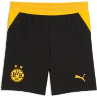 Puma Fotballshorts - Dortmund Replica - Black/Raskere Yellow - - 8 år (128) - Shorts