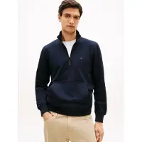 Tommy Hilfiger Essential Terry Halv Glidelås Genser