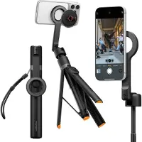 Spigen S582W Bluetooth-selfiestang – svart