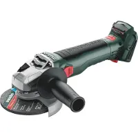 Metabo 613052850, 10000 RPM, 12,5 cm, Batteri, 1,8 kg, Børsteløs motor