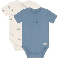 Fixoni Bodyer k/e - 2-pack - Fjell Spring - - 2 år (92) - Kortermet body