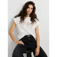 Pepe Jeans Carina Kortarmet T-skjorte