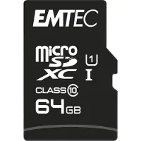 Emtec Minnekort MicroSDCX 64GB Class 10