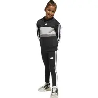 Adidas Seasonal Essentials Tiberio 3 Stripes Fleece Leggings Treningsdress
