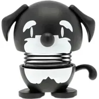 Hoptimist Schnauzerhund - XS - 5,8 cm - Svart - - OneSize - Dekorasjon