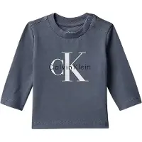 Calvin Klein Jeans Genser - Monolog - Natt Shadow Blue - - 1 år (80) - Genser