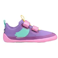 Affenzahn Sko - Cotton Lucky Kreativ Toucan - Barfot - Lavendel - - 28 - Sko