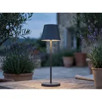 FH Lighting LED-bordlampe batteri Cosenza 2.0 34 cm svart