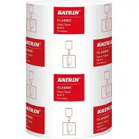 Katrin Håndklæderulle Classic S 1-lag 205 mm x116 m uden Hylse Uperforeret - (karton á 12 ruller)