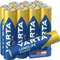 Varta Longlife Power AAA batteri - 12 pakning