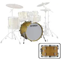 Yamaha Absolute Maple Hybrid 20" 4pc Shell Pack Vintage Natural