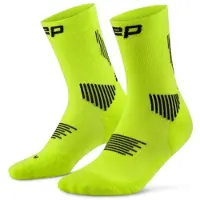Cep Core Run Socks Mid Cut 5.0, Løpesokker, Dame, Lime